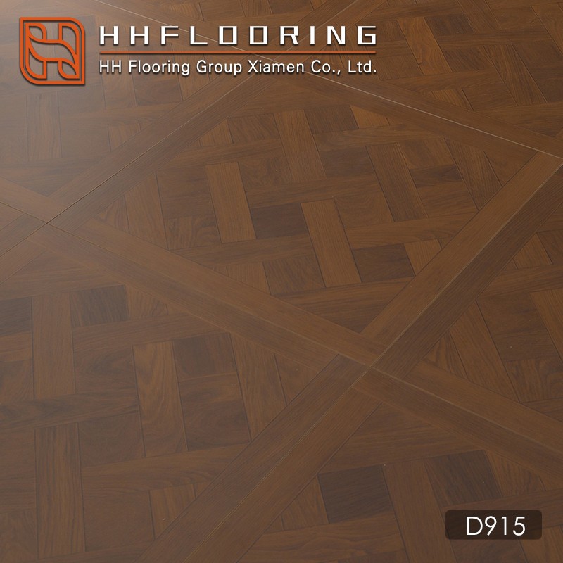 brown parquet click lock flooring