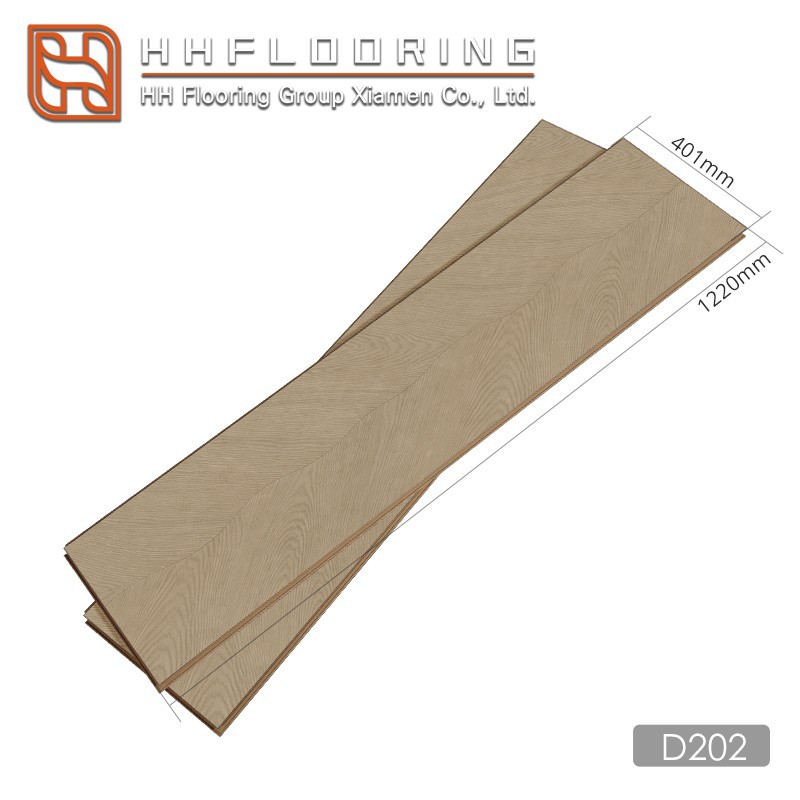 UV coated parquet flooring