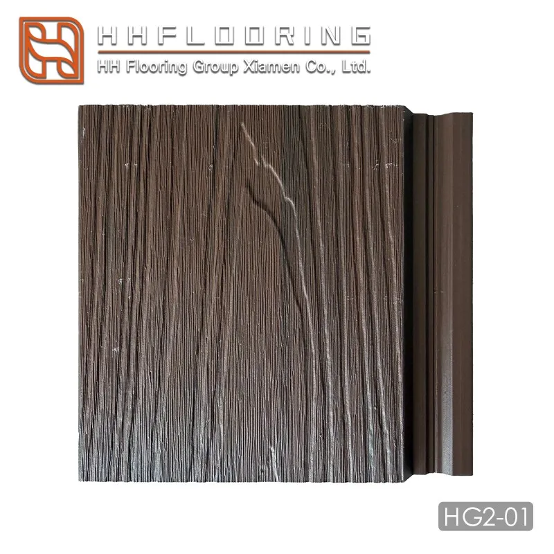 Ash Wood Grain WPC Wall Cladding