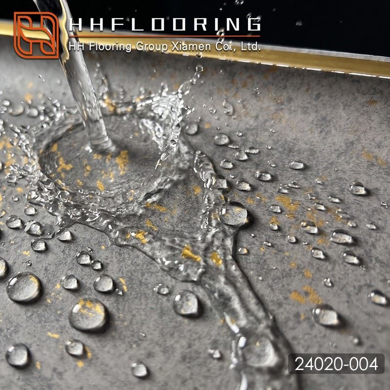 grey and gold line wall panels