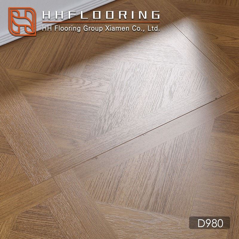 AC4 wear resistant oak parquet laminate for projects
