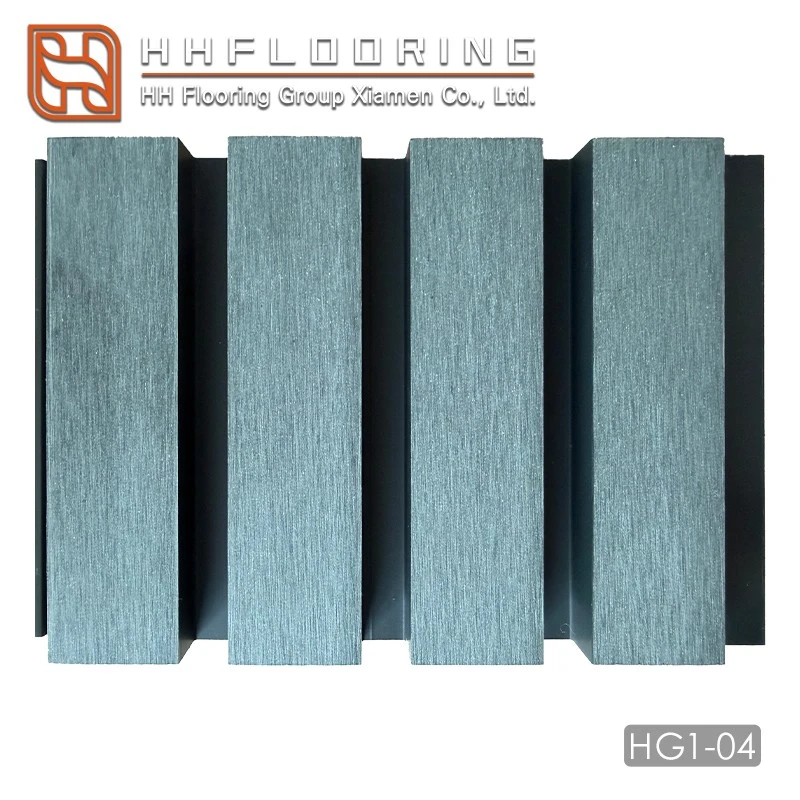 wpc fluted wall cladding outdoor